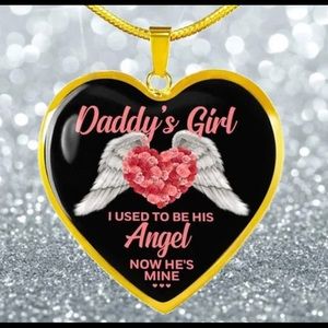New Amazing Daddy's Girl Pendant with Free Chain!